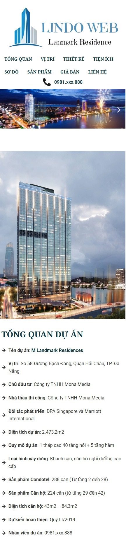 Landing Page MLANDMARK RESIDENCE