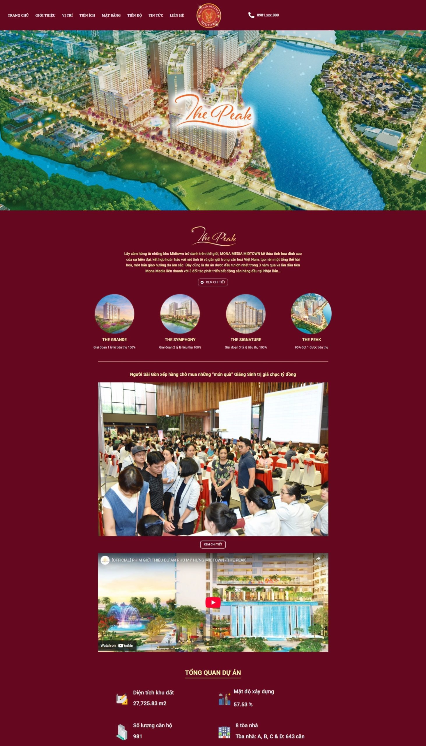 Landing Page MID TOWN – THE PEAK