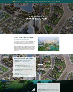 Landing Page LUXURY-PARKVIEW