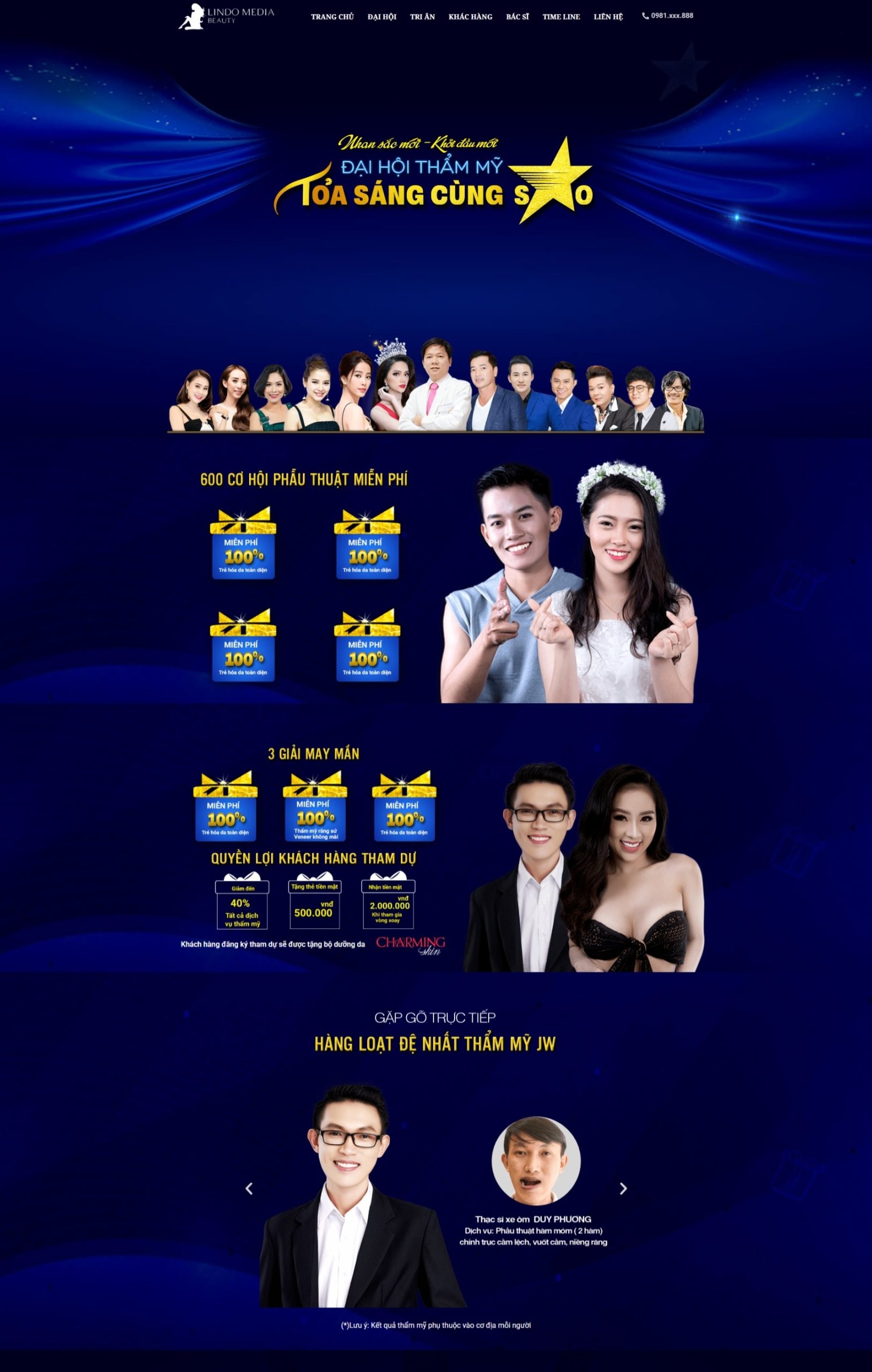 Landing Page THẨM MỸ VIỆN HÀN QUỐC