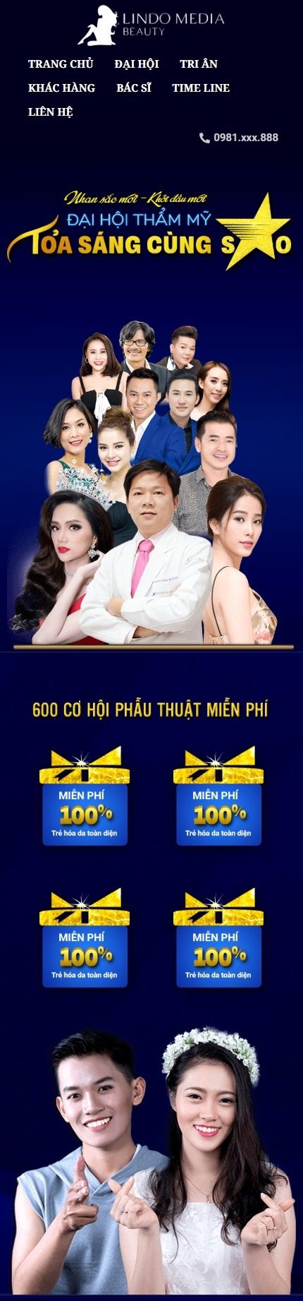 Landing Page THẨM MỸ VIỆN HÀN QUỐC