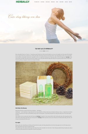 Landing Page DẦU THẢO DƯỢC HERBALGY