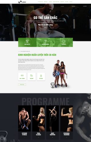 Landing Page GYM PELVAN