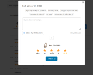Plugin LindoVN Woocommerce Reviews