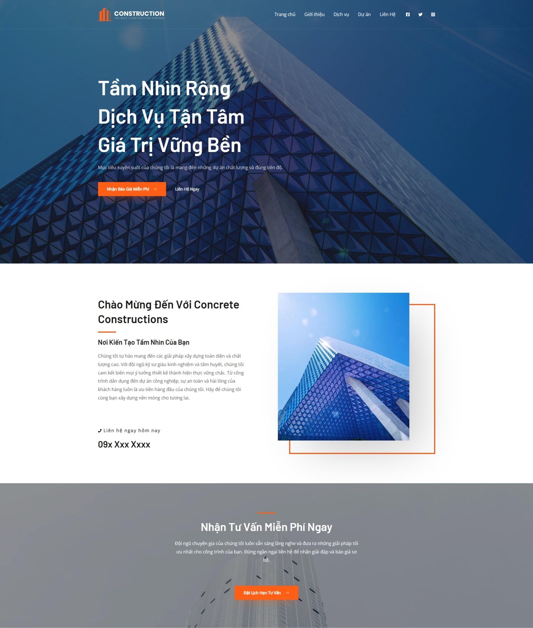 CTY Xây Dựng The CONSTRUCTION