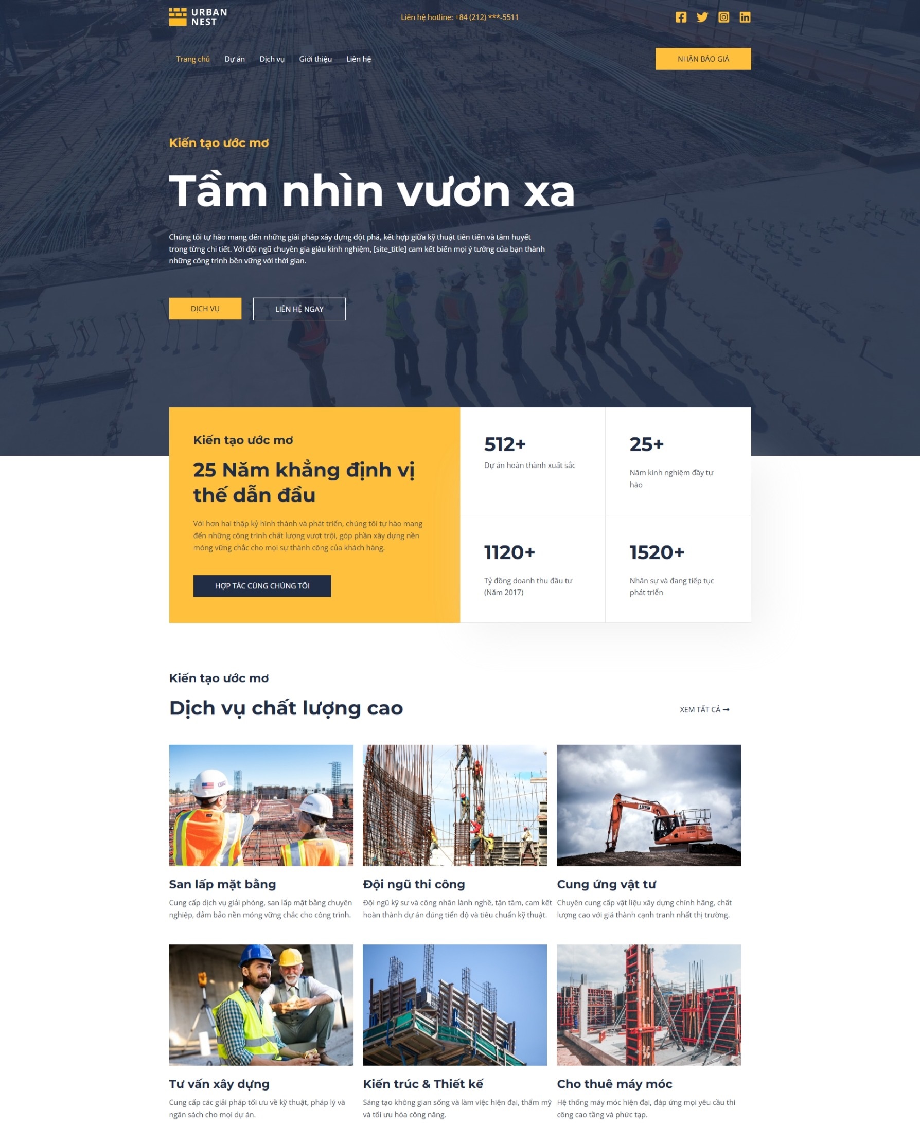 CTY Xây Dựng URBAN NEST