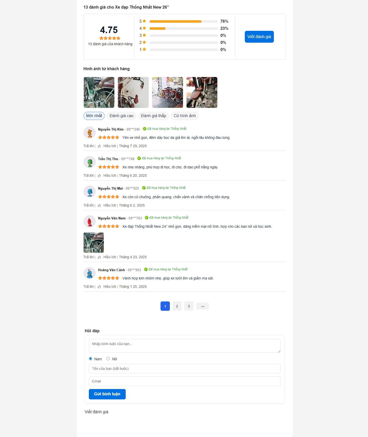 LINDO REVIEWS FOR WOOCOMMERCE