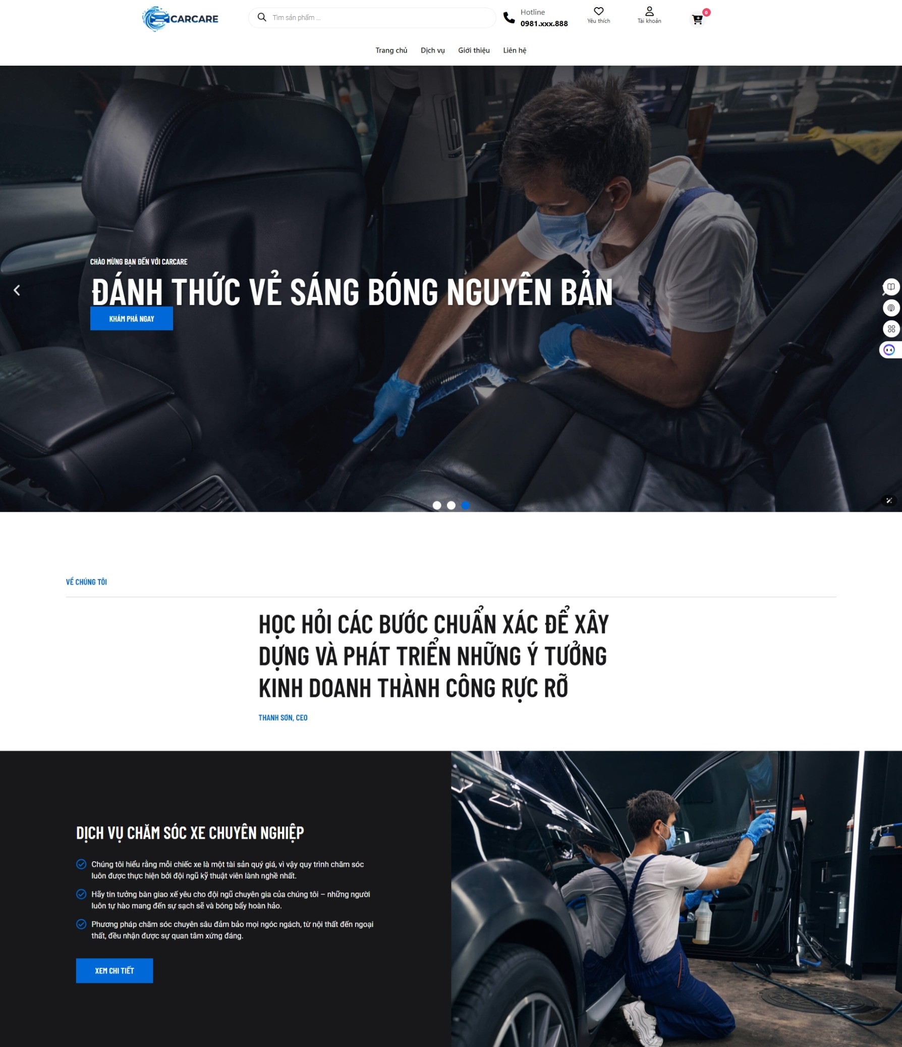 Salon xe hơi CAR CARE